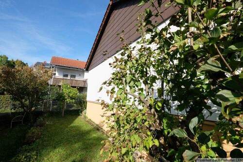 Hausansicht West mit Garten - 