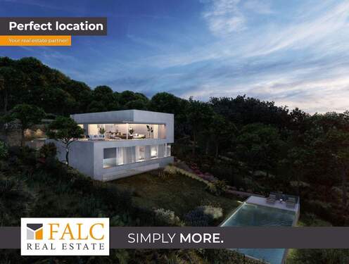 grundstueck-camp-de-mar-1 - Beeindruckendes Baugrundstück mit Meerblick, Baulizenz und Projekt in Camp de Mar