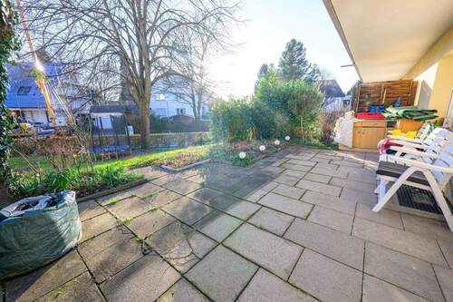 Terrasse - 3 Zimmer Etagenwohnung zum Kaufen in Gundelfingen