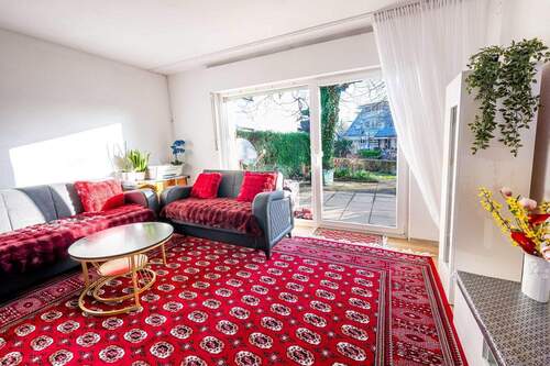 Wohnzimmer - Etagenwohnung mit 82,00 m&sup2; in Gundelfingen zum Kaufen