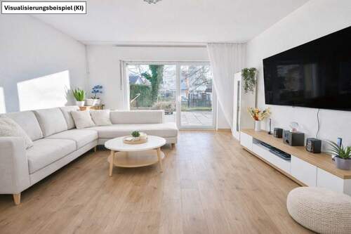 Visualisierung Wohnzimmer (KI) - 