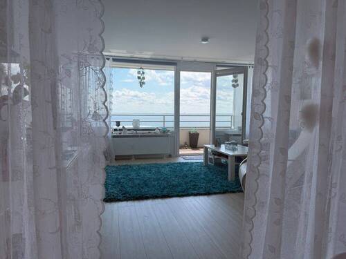 Blick aus dem Bett - 