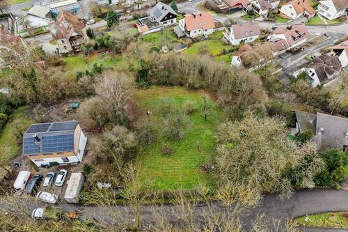 Drohnenansicht - Grundstück zum Kaufen in Herrenberg