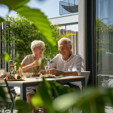 einfach den Lebensabend genießen - #Attraktive Wohnlage-vom Haus in die Wohnung mit pflegeleichtem Garten#
