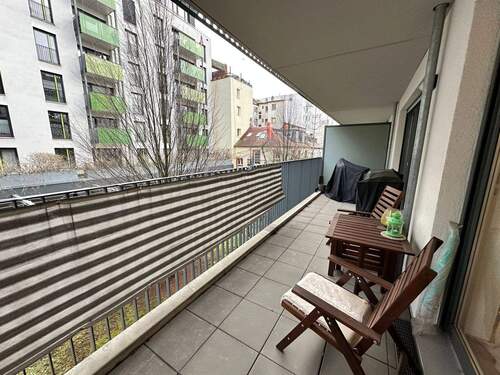 Balkon.JPG - 2 Zimmer Etagenwohnung in Frankfurt am Main