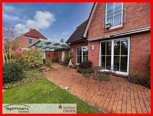 Terrasse - Einfamilienhaus mit 147,40 m² in Emden zum Kaufen