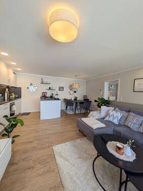 offene Küche, Wohnzimmer - 