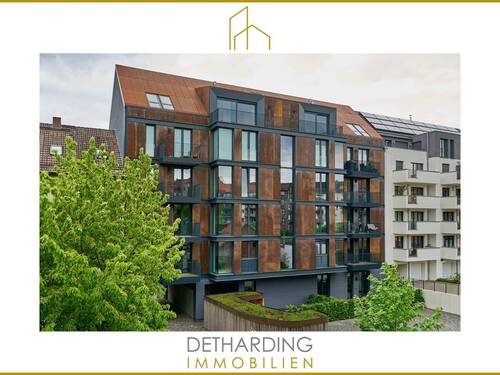 Bild 1 - Dörnbergstraße: Puristisch und modern. 3 Zimmer-Luxus-Wohnung mit Balkon