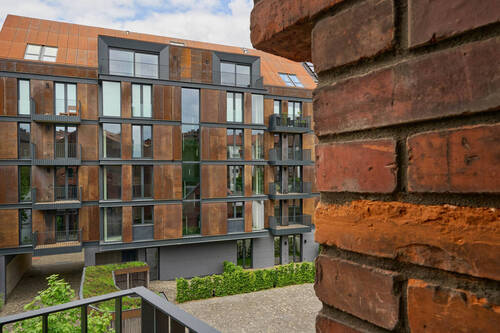 Blick vom RIEGEL auf den NEUBAU - 