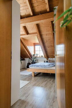 Schlafzimmer mit Gaube - 