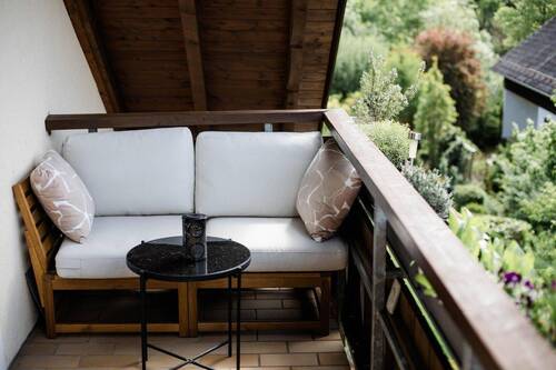 Südbalkon andere Seite - 3 Zimmer Etagenwohnung in Wolfratshausen