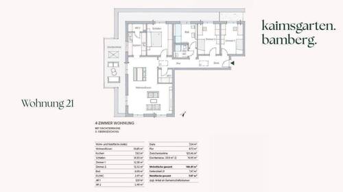 Ganz oben mit viel Platz und Licht - 
