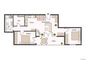 Grundriss Wohnung - 
