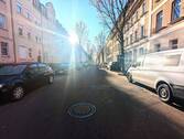 Blick in die Straße - 