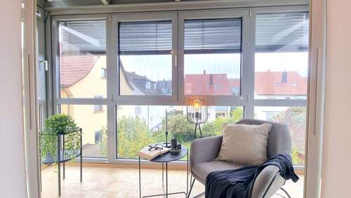OG-Wintergarten mit Beschattung - 