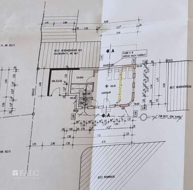 Plan Sauna-Nebengebäude-Detail - 