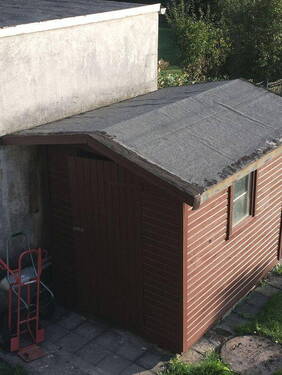 Gartenhaus, frontal - 