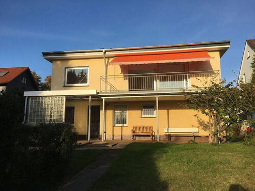 Rückansicht vom Garten aus - Verkauf Einfamilienhaus Solingen, Burger Landstr.