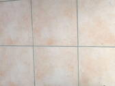 Fliesenboden im WoZi - 