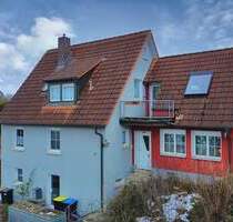 Natur vor der Tür - Familienhaus mit Anbau und Garten in Feldrandlage - Wipfeld