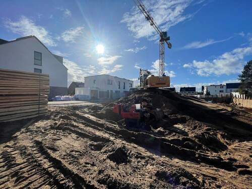 Eschenpark Bautenstand 23.10.25 - Terrassenwohnung mit 82,70 m&sup2; in Monheim am Rhein zum Kaufen