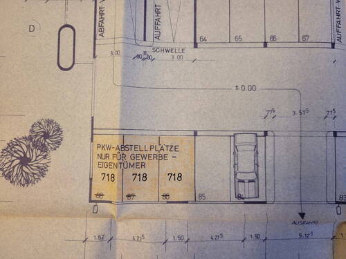 Parkplätze (Bauakte) - 