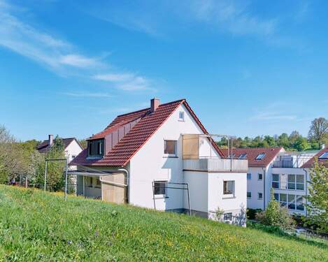 Rückansicht - 5 Zimmer Einfamilienhaus zum Kaufen in Neuhausen auf den Fildern