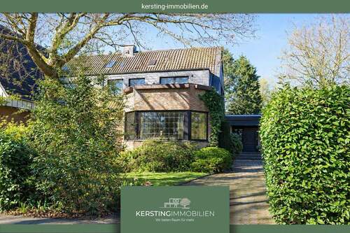 Krefeld - Oppum/Bockum - Wohnen am Schönwasserpark! Einfamilien-Doppelhaushälfte mit Traumgrundstück und viel Potential!