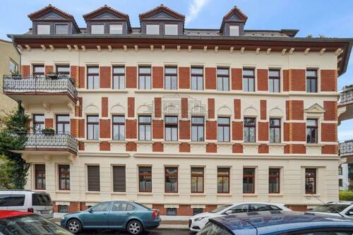 Außenansicht - 3 Zimmer Etagenwohnung zum Kaufen in Markkleeberg