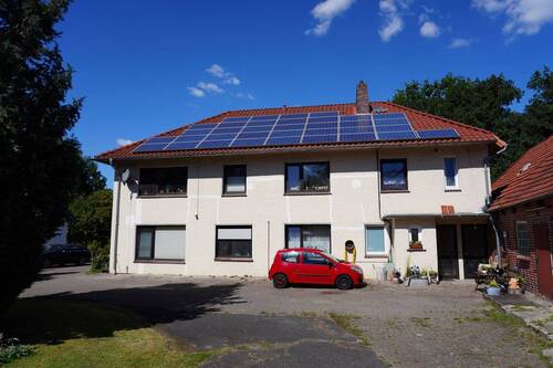 Frontansicht - 7 Zimmer Mehrfamilienhaus, Wohnhaus in Fintel