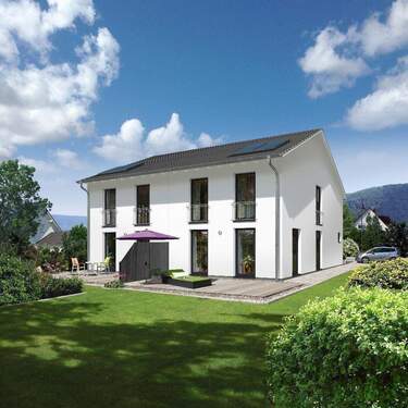 Doppelhaus Aura 125 - Das schlanke Town & Country Doppelhaus in Niederaula - urbanes Wohnen zweifach genießen