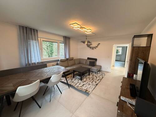 Das Wohn-/Esszimmer - Weinsberg - möblierte 3-Zimmerwohnung