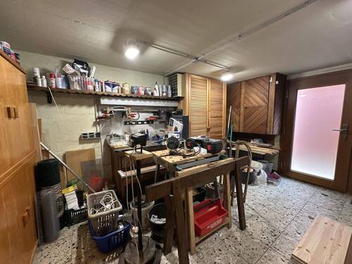 Werkstatt im Keller - 