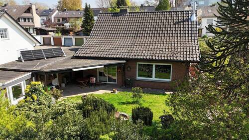 Gartenansicht - 4 Zimmer Einfamilienhaus zum Kaufen in Bünde