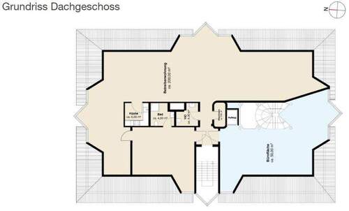 Betreiberwohnung und Büroflöche Dachgeschoss - 