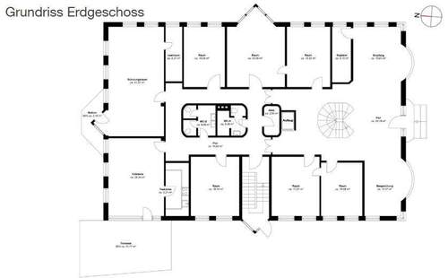 Erdgeschoss Bürofläche - 