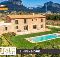 Sonnige Neubau-Finca mit wunderschönem Bergblick und Pool in Alaró - Alaro
