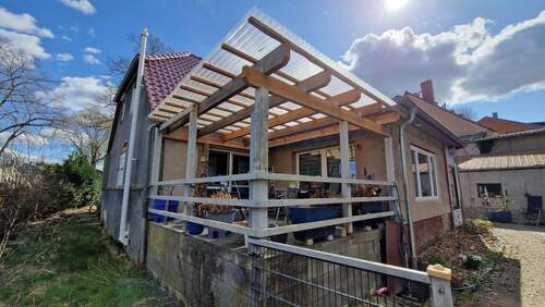 Ansicht Hofseite - Einfamilienhaus mit 125,00 m&sup2; in Stechow-Ferchesar zum Kaufen