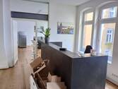 Eingangsbereich und Küche - Büro zur Miete in Hamburg