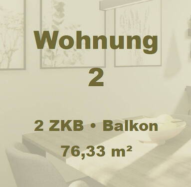 Wohnung 2 - 