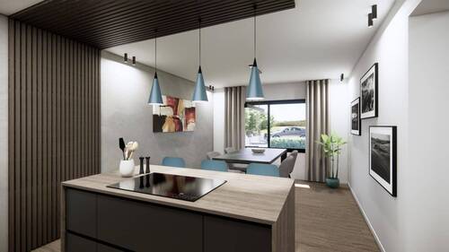 Wohnung 1 - Küche/Essbereich - 