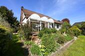 Terrasse mit Glasdach - 