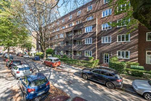 Straßenansicht - 2 Zimmer Etagenwohnung in Hamburg