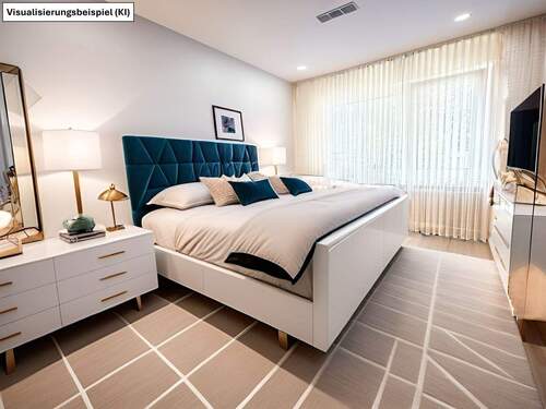 Schlafzimmer - 2 Zimmer Etagenwohnung zum Kaufen in Mülheim