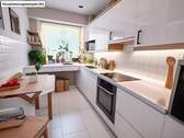 Visualisierungsbeispiel Küche - Etagenwohnung mit 62,70 m&sup2; in Mülheim zum Kaufen