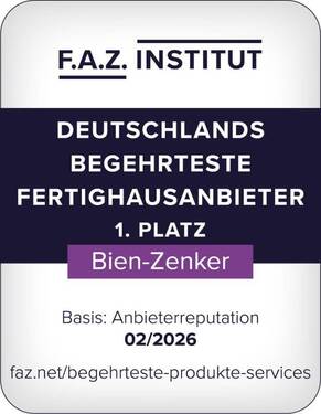  Begehrtester Fertighausanbieter - 