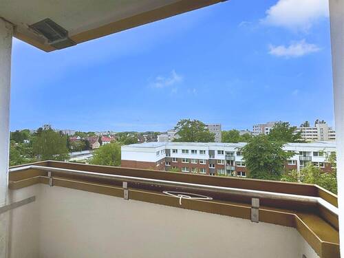 Aussicht vom Balkon/ Loggia - 