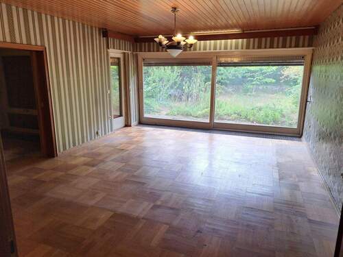 Wohnzimmer/enorme Fensterfront - 