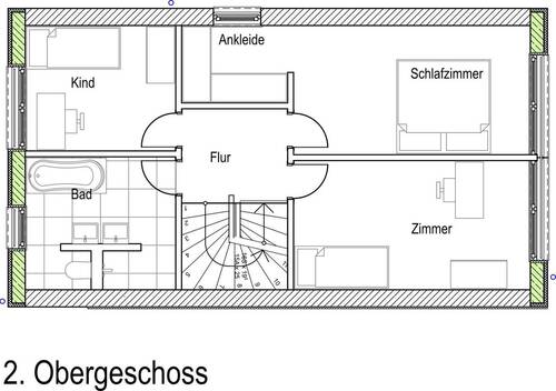 2. Obergeschoss - 