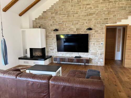 Wohnbereich inkl. Kamin - 